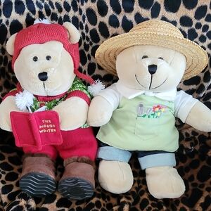 Starbucks Barrista Bear Plush Animals Both